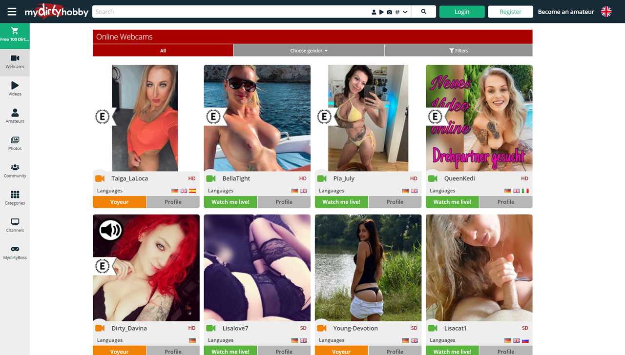 MyDirtyHobby Sex Cam Review - Porn List Dude